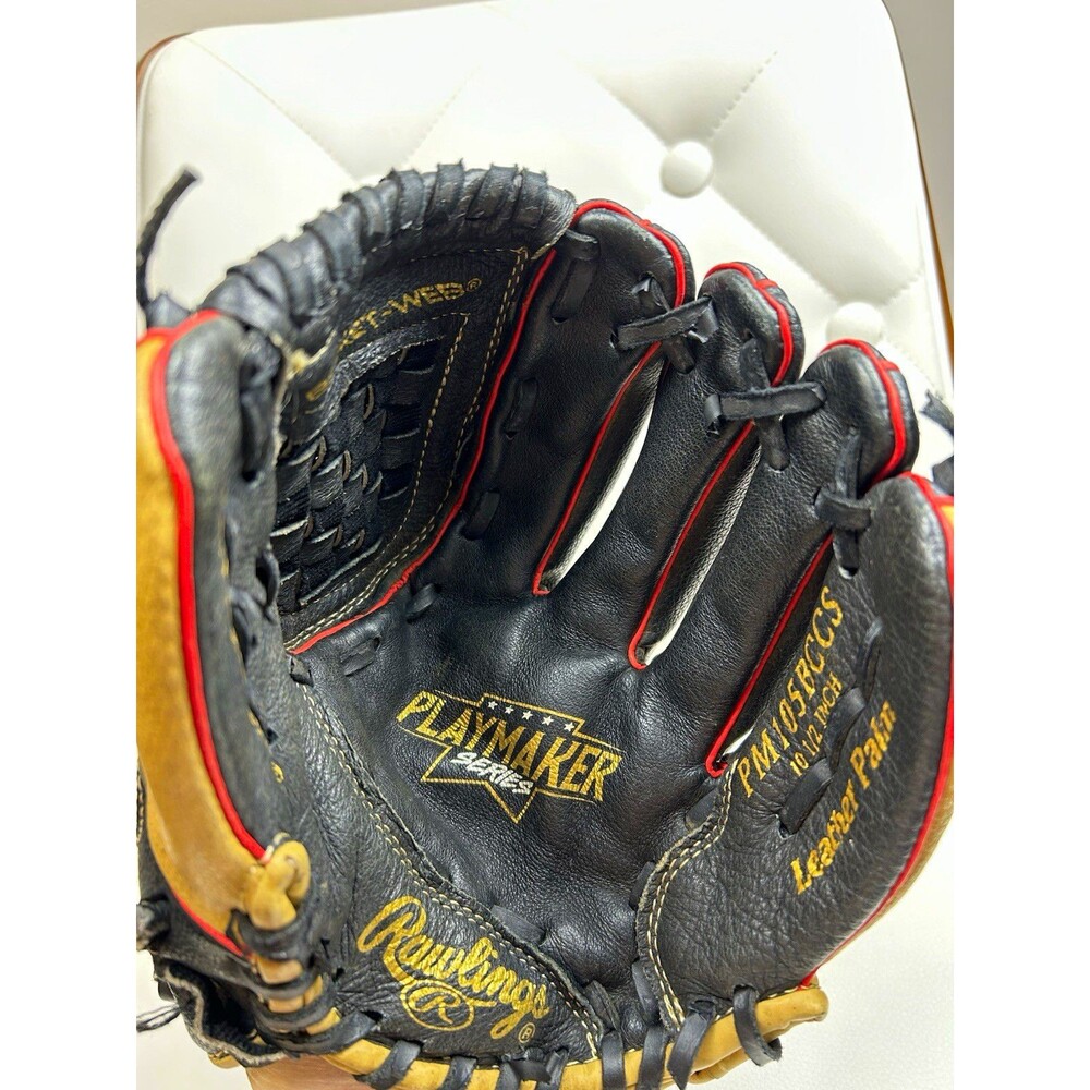 Rawlings Playmaker PM105BCCS 10 1/2in Left Glove Leather Palm Basket Web